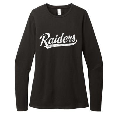 Raiders Sports Name Womens CVC Long Sleeve Shirt