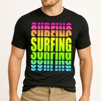 Retro Surfing Neon Performance Shirt