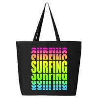 Retro Surfing Neon 25L Jumbo Tote