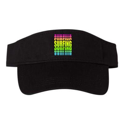 Retro Surfing Neon Visor