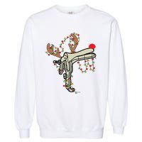 Reindeer Speculum Nurse Gifts For Nurse Christmas Speculum Garment-Dyed Sweatshirt