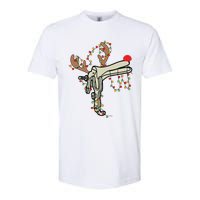 Reindeer Speculum Nurse Gifts For Nurse Christmas Speculum Softstyle CVC T-Shirt