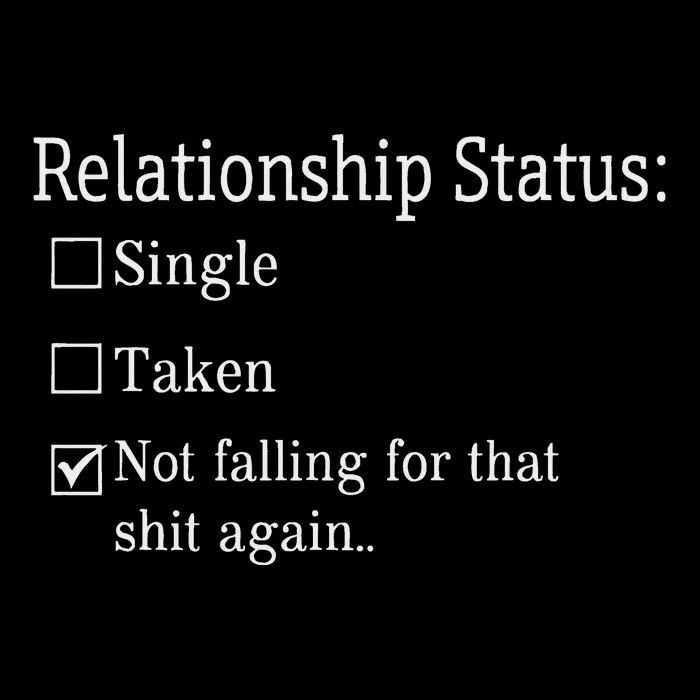 Relationship Status Not Falling For That Shit Again Wool Snapback Cap