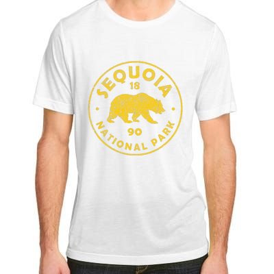 Retro Sequoia National Park Women Vintage Hiking Adult ChromaSoft Performance T-Shirt