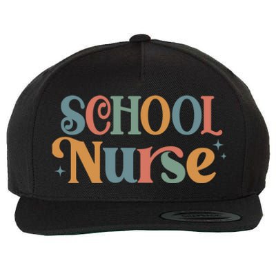 Retro School Nurse Mom Cool Gift Wool Snapback Cap