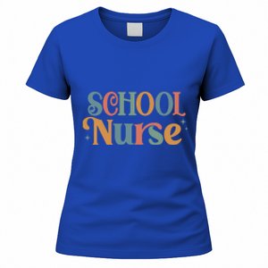 Retro School Nurse Mom Cool Gift Women's T-Shirt