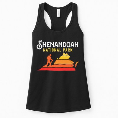 Retro Shenandoah National Park Vintage Hike Womens Tank Top