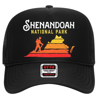Retro Shenandoah National Park Vintage Hike Trucker Hat