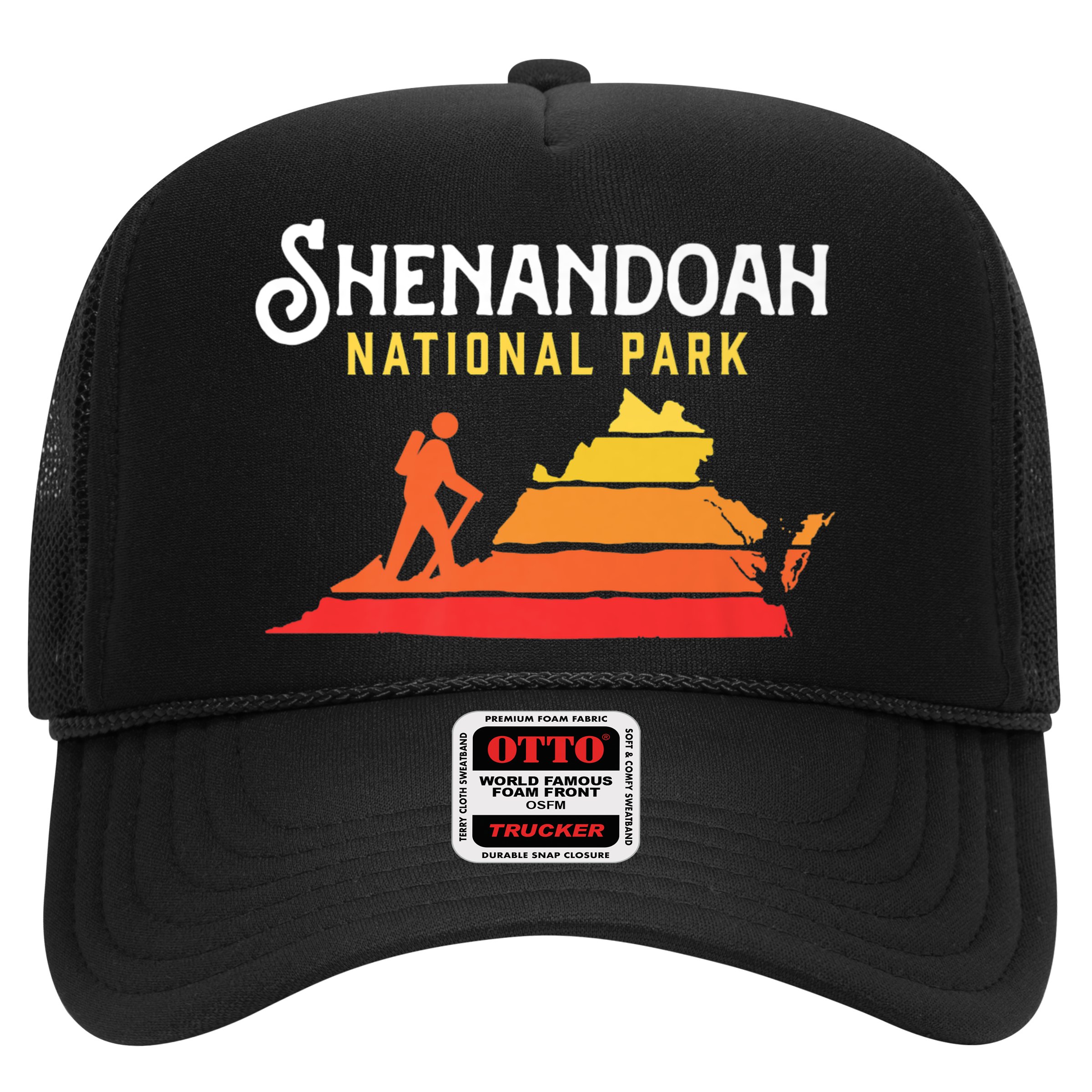 Retro Shenandoah National Park Vintage Hike Hat