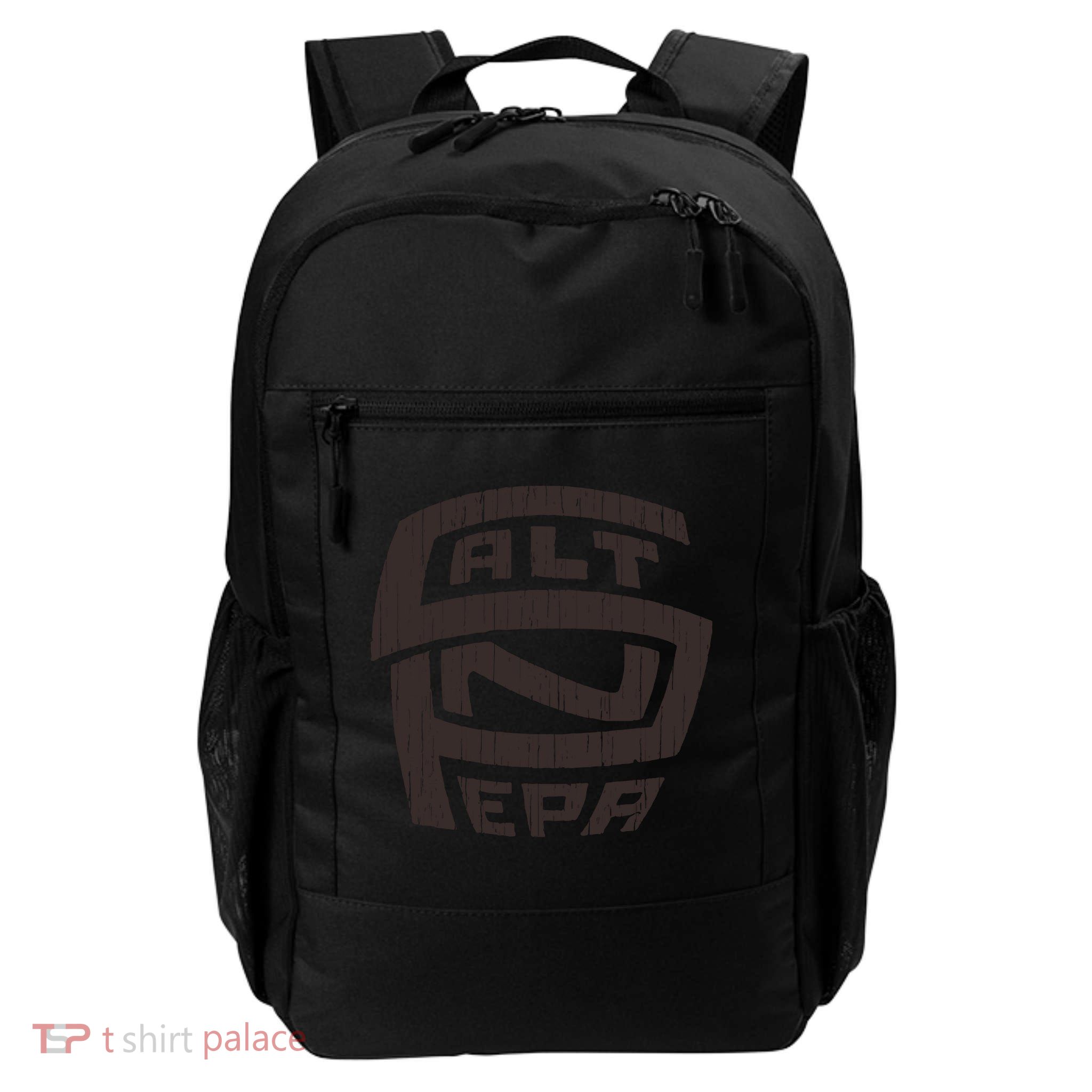 Retro Salt N Pepa Brown Pencil Daily Commute Backpack