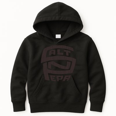 Retro Salt N Pepa Brown Pencil Kids Hoodie