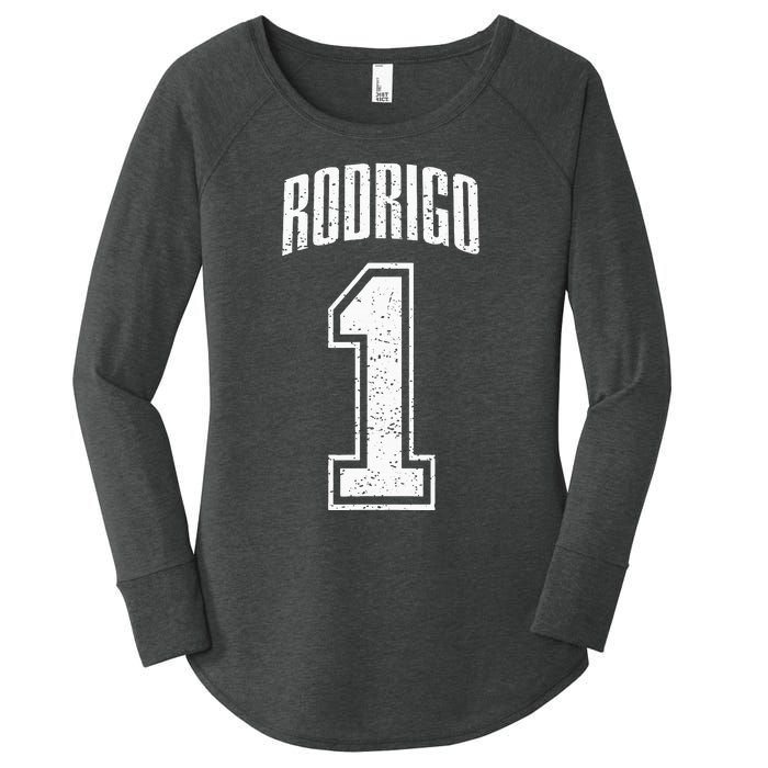 Rodrigo Supporter Number 1 Greatest Fan Women's Perfect Tri Tunic Long Sleeve Shirt