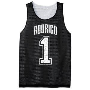 Rodrigo Supporter Number 1 Greatest Fan Mesh Reversible Basketball Jersey Tank