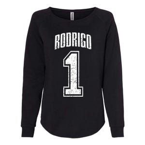 Rodrigo Supporter Number 1 Greatest Fan Womens California Wash Sweatshirt