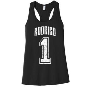 Rodrigo Supporter Number 1 Greatest Fan Women's Racerback Tank