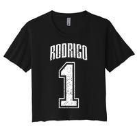 Rodrigo Supporter Number 1 Greatest Fan Women's Crop Top Tee