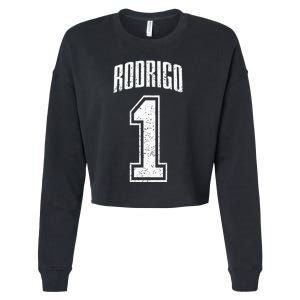 Rodrigo Supporter Number 1 Greatest Fan Cropped Pullover Crew