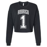 Rodrigo Supporter Number 1 Greatest Fan Cropped Pullover Crew