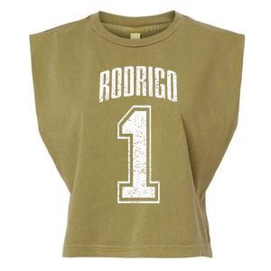 Rodrigo Supporter Number 1 Greatest Fan Garment-Dyed Women's Muscle Tee