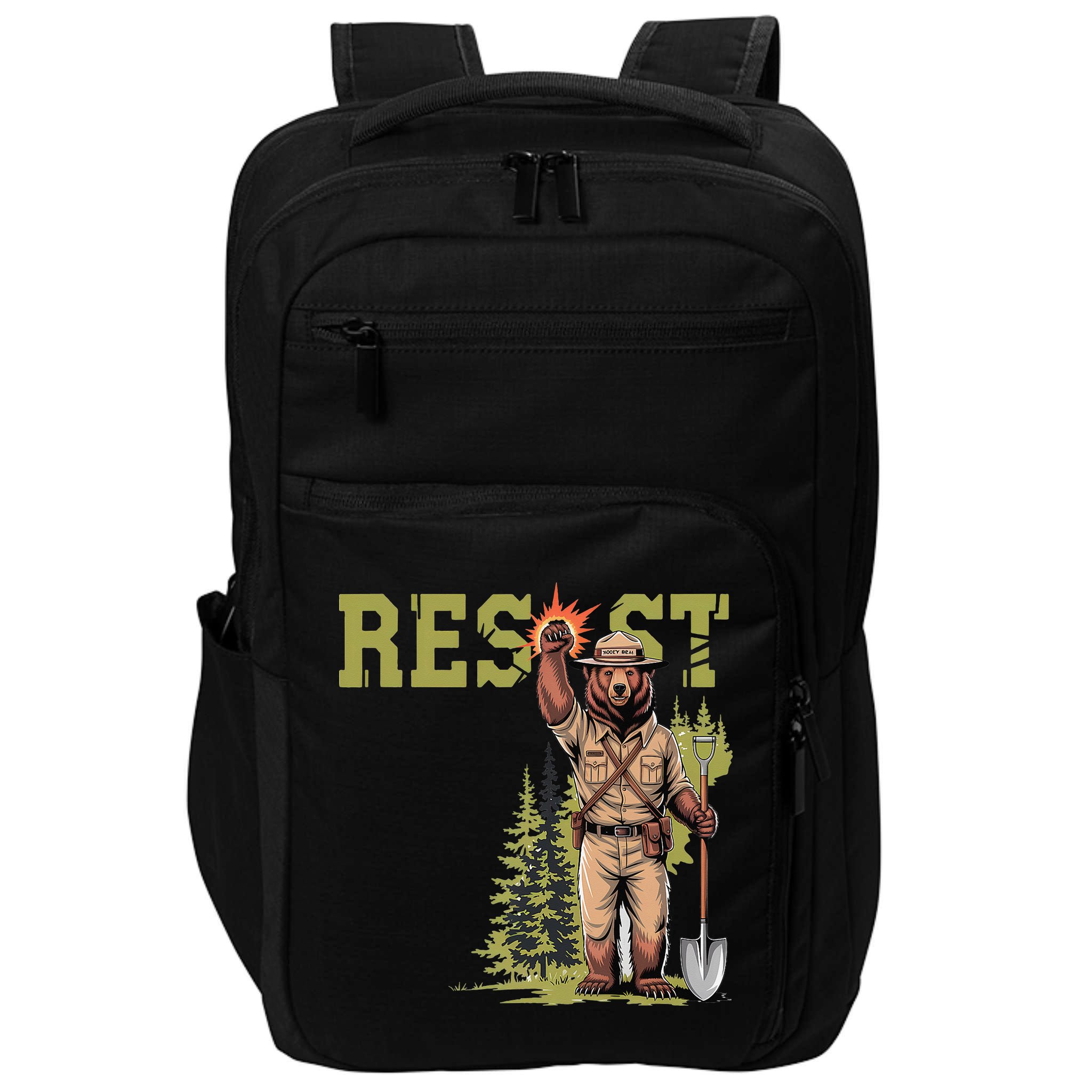 Resist Save Our Parks Alt US National Parks Women Impact Tech Backpack