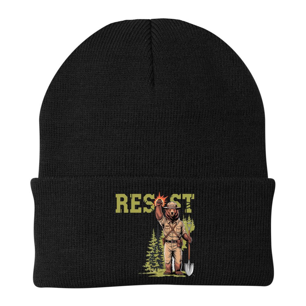 Resist Save Our Parks Alt US National Parks Women Beanie
