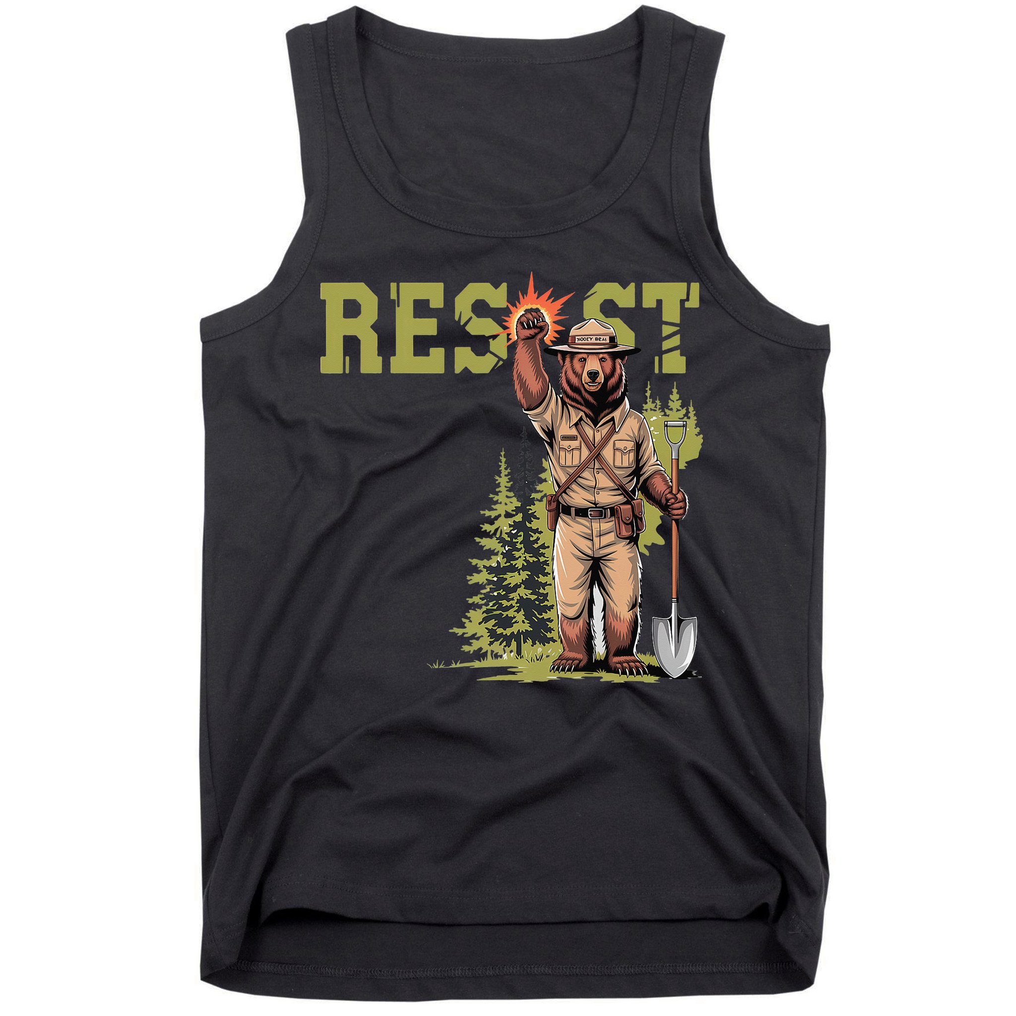 Resist Save Our Parks Alt US National Parks Women Tank Top