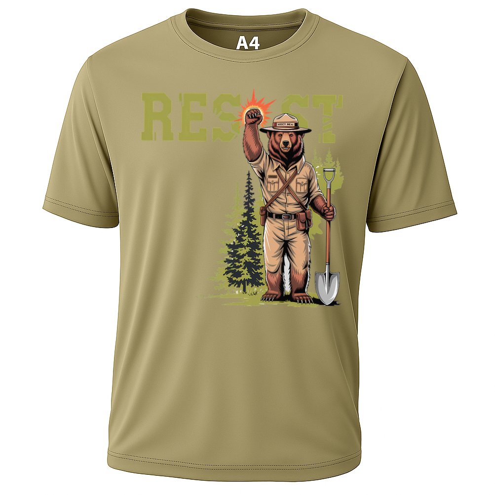 Resist Save Our Parks Alt US National Parks Women Cooling Performance Crew T-Shirt