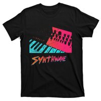 Retro Synthwave Outrun Synthesizer Nerd 80s 90s T-Shirt