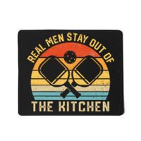 Real Stay Out Of The Kitchen Funny Pickleball Vintage Mousepad