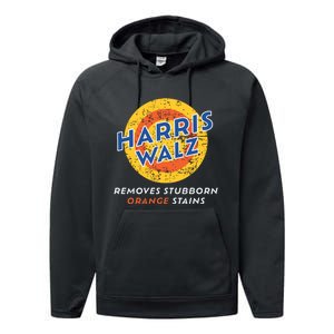 Removes Stubborn Orange Stains Funny Performance Fleece Hoodie