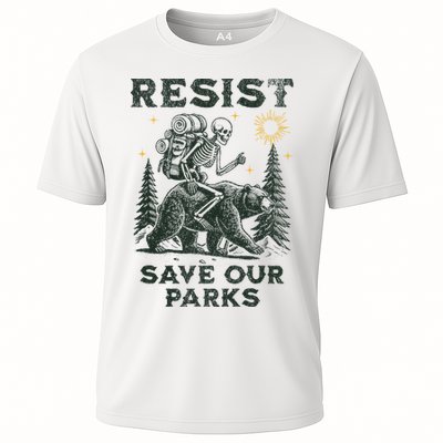 Resist Save Our Parks Alt US National Parks Bear Performance Shirt