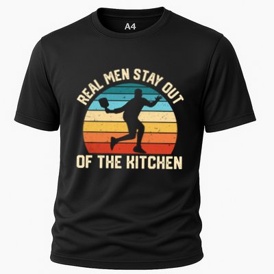 Real Stay Out Of The Kitchen Funny Pickleball Retro Cute Gift Performance Shirt