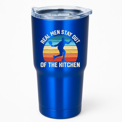 Real Stay Out Of The Kitchen Funny Pickleball Retro Cute Gift Tumbler