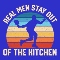 Real Stay Out Of The Kitchen Funny Pickleball Retro Cute Gift Visor