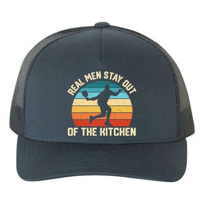 Real Stay Out Of The Kitchen Funny Pickleball Retro Cute Gift Yupoong Adult 5-Panel Trucker Hat