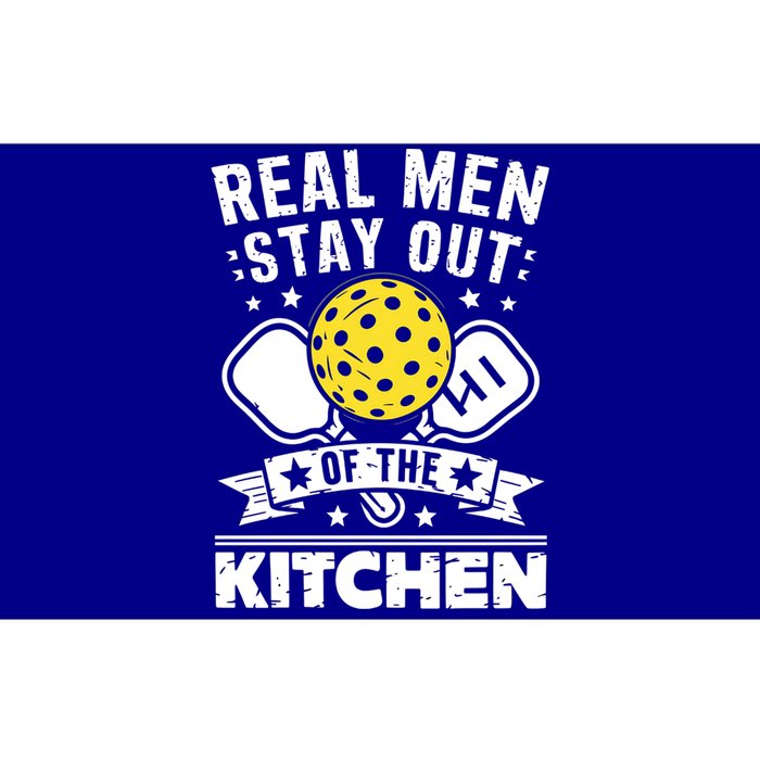 Real Stay Out Of The Kitchen Pickleball Funny Pickleball Funny Gift Bumper Sticker