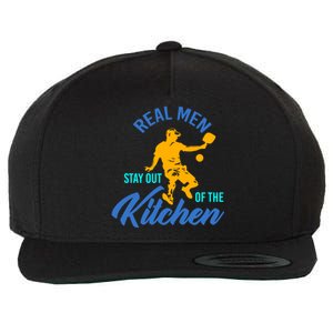 Real Stay Out Of The Kitchen Gift Wool Snapback Cap