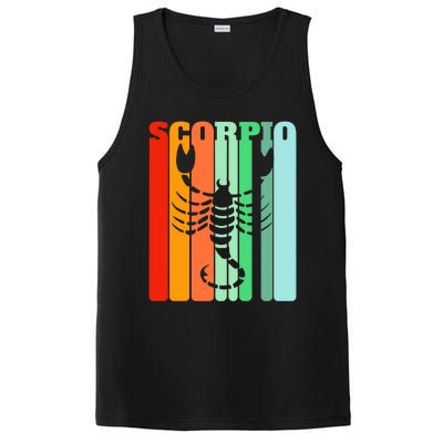 Retro Scorpio October November Astrology Symbol Gift PosiCharge Competitor Tank