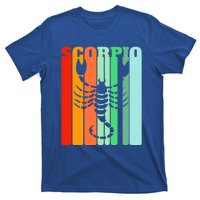 Retro Scorpio October November Astrology Symbol Gift T-Shirt