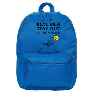 Real Stay Out Of The Kitchen Pickleball Net Court Meaningful Gift 16 in Basic Backpack