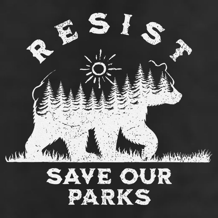Resist Save Our Parks Us National Parks Bear Alt Souvenir Adult Drive Performance Visor