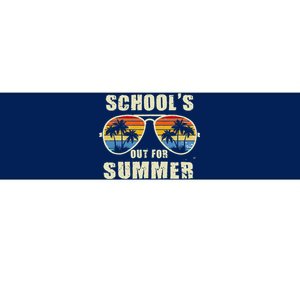 Retro Schools Out For Summer Last Day Of School Teacher Boy Bumper Sticker