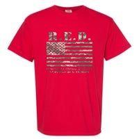 RED Support Our Troops Wear Red On Friday Military Garment-Dyed Heavyweight T-Shirt