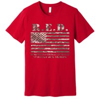 RED Support Our Troops Wear Red On Friday Military Premium T-Shirt