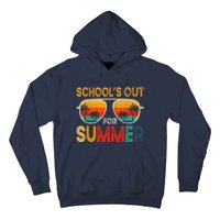 Retro Schools Out For Summer Last Day Of School Teacher Boy Hoodie