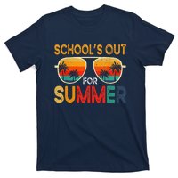 Retro Schools Out For Summer Last Day Of School Teacher Boy T-Shirt