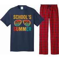 Retro Schools Out For Summer Last Day Of School Teacher Boy Pajama Set