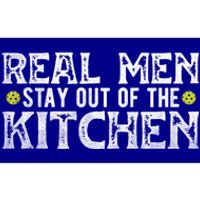 Real Stay Out Of The Kitchen Pickleball Funny Vintage Gift Bumper Sticker