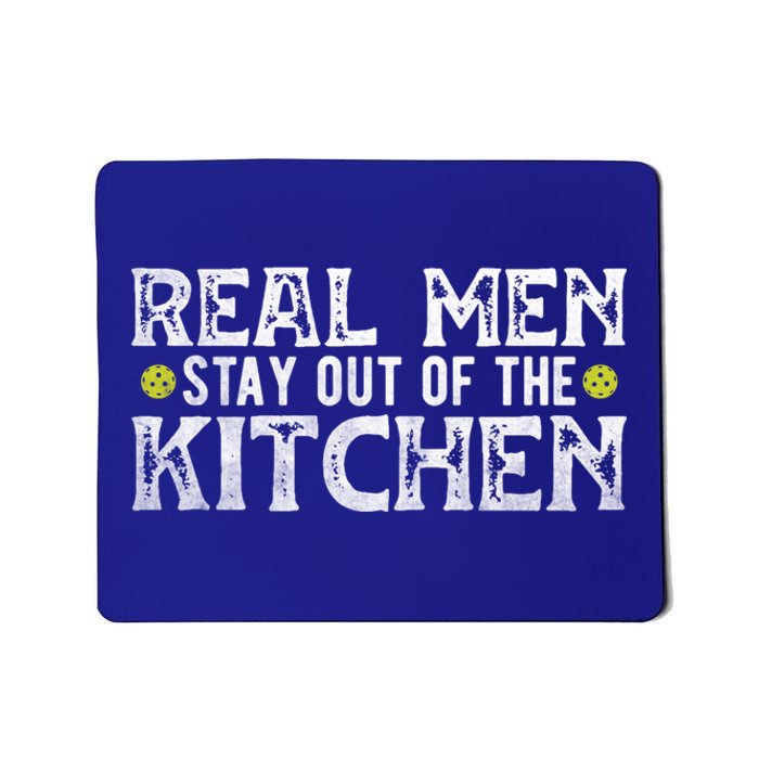 Real Stay Out Of The Kitchen Pickleball Funny Vintage Gift Mousepad