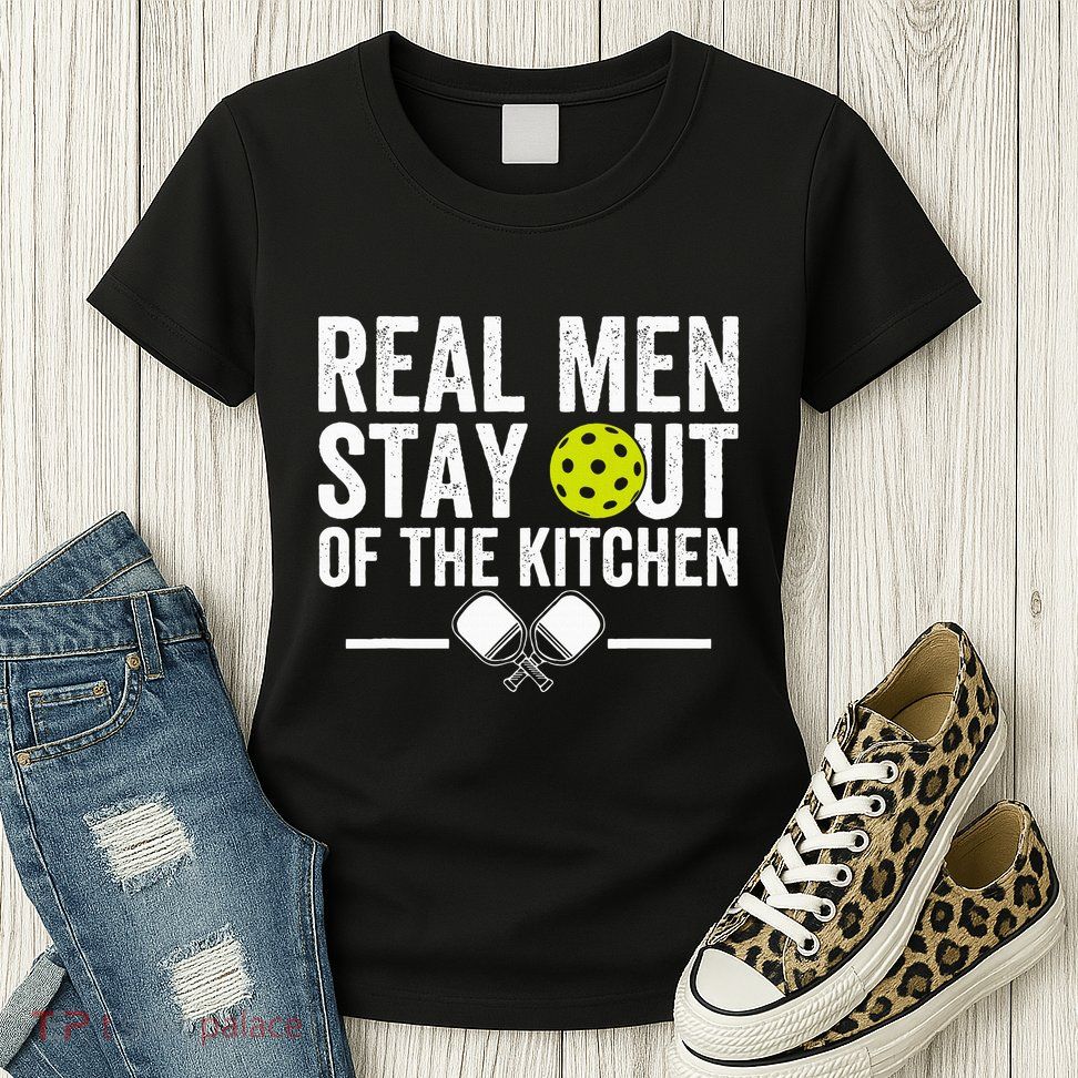 Real Stay Out Of The Kitchen Womens T-Shirt